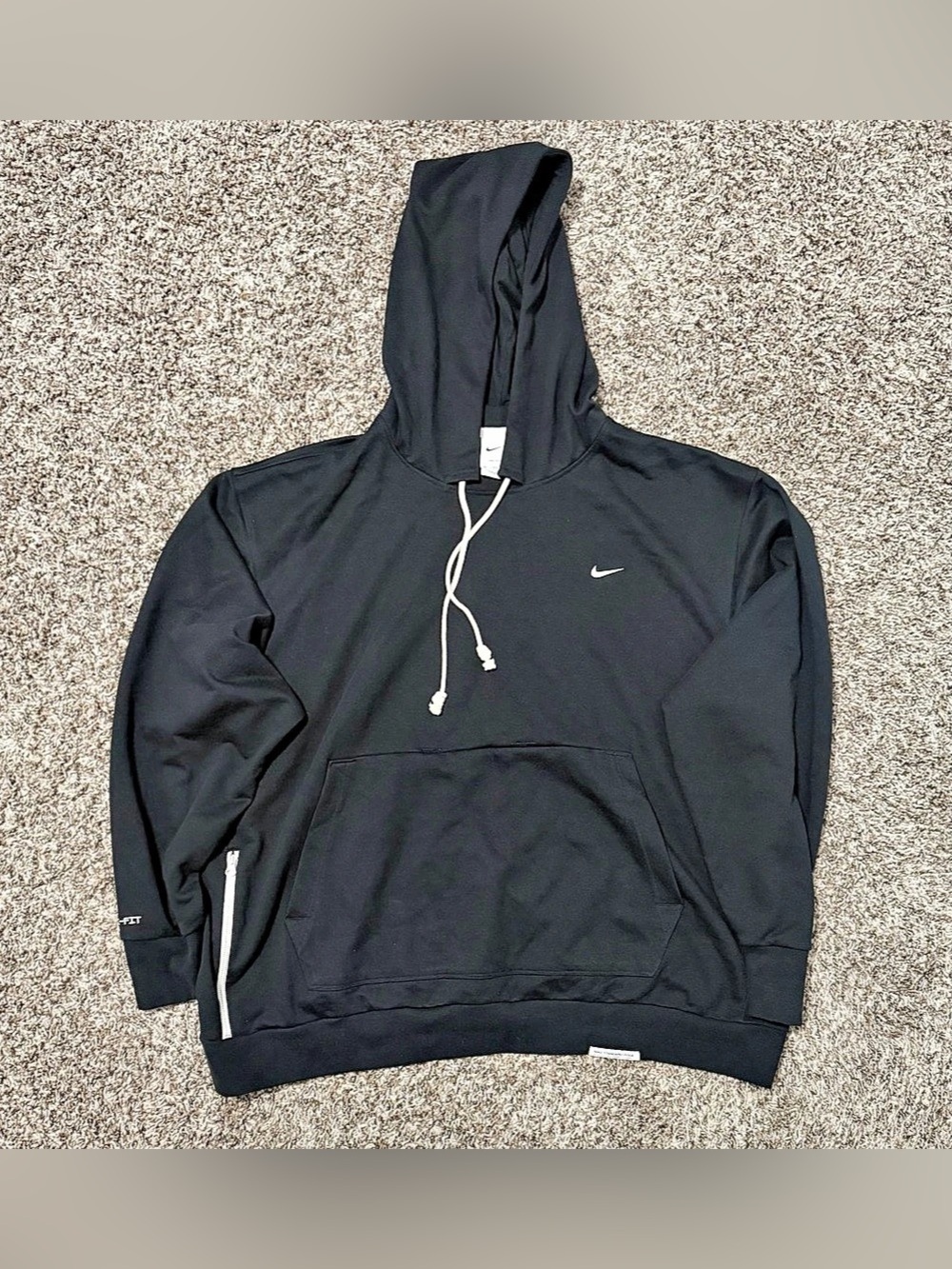 Nike Dri-FIT Standard Issue Black Pullover Hoodie Men's 3XL NWOT